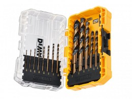 DEWALT DT70727 Black & Gold HSS Drill Set, 14 Piece £18.99